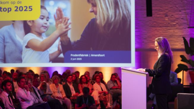 Minister Fleur Agema op Zorgtop