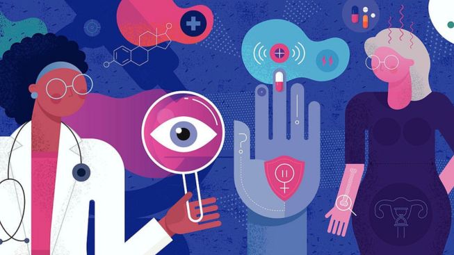 Vrouwenziektes -kwalen Menopauze